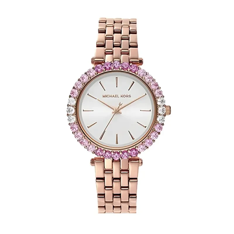 Michael Kors Darci White Dial Ladies Watch- MK4517